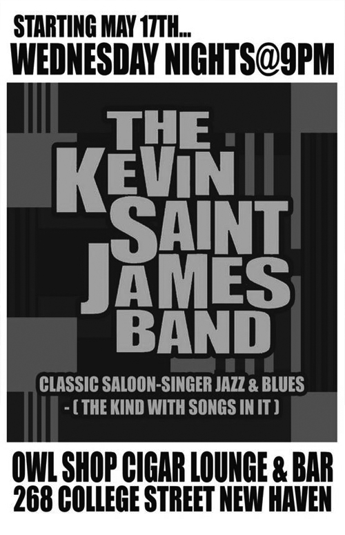 kevin saint james band wednesday live music